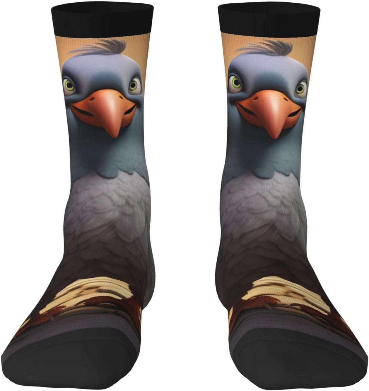 Chaussettes de sport: unisexe, à motifs, style dessin animé, motif animal