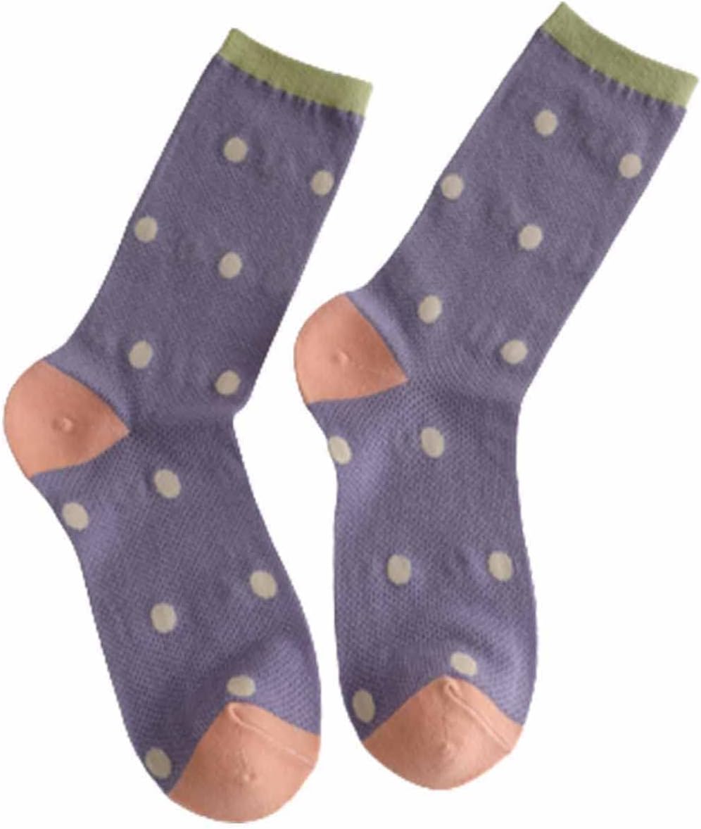 Chaussettes fantaisie – pour femme, antidérapant, respirant