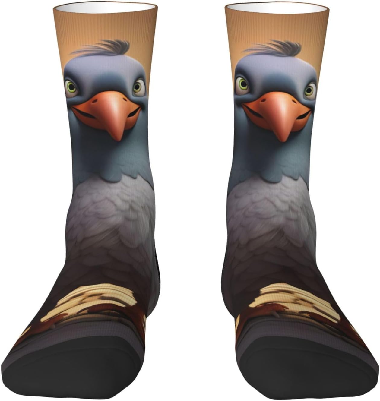 Chaussettes de sport – unisexe, à motifs, style dessin animé, motif animal
