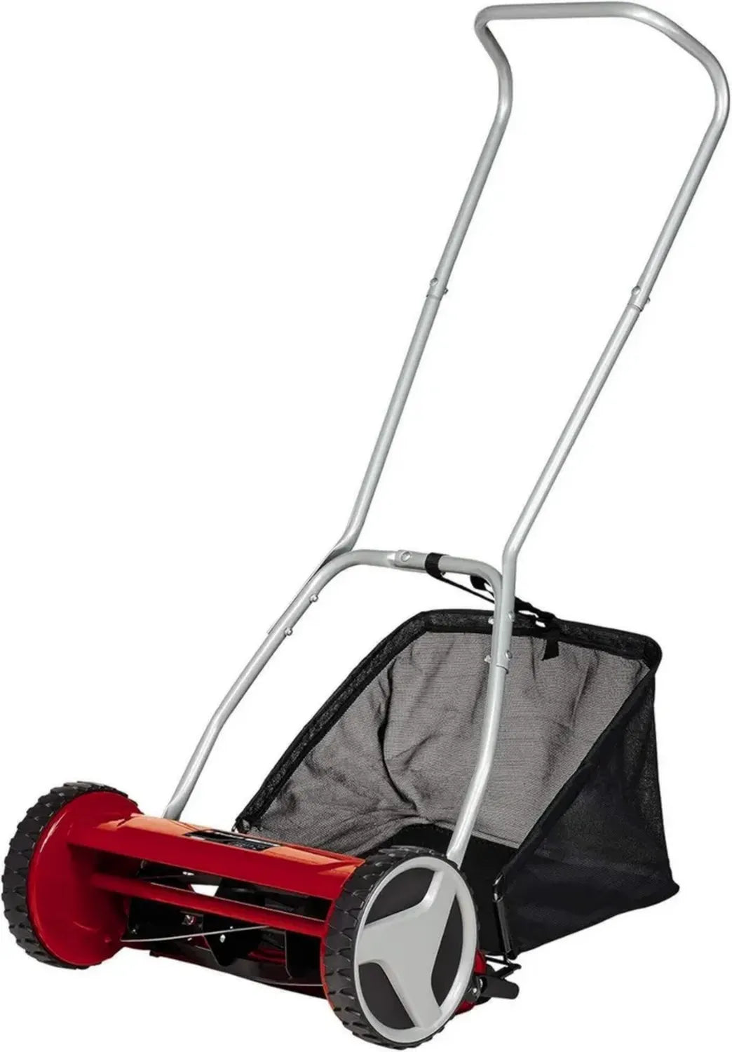 Tondeuse à gazon manuelle Einhell GC-HM 400 - 250 m², 5 lames acier, hauteur réglable, 27L