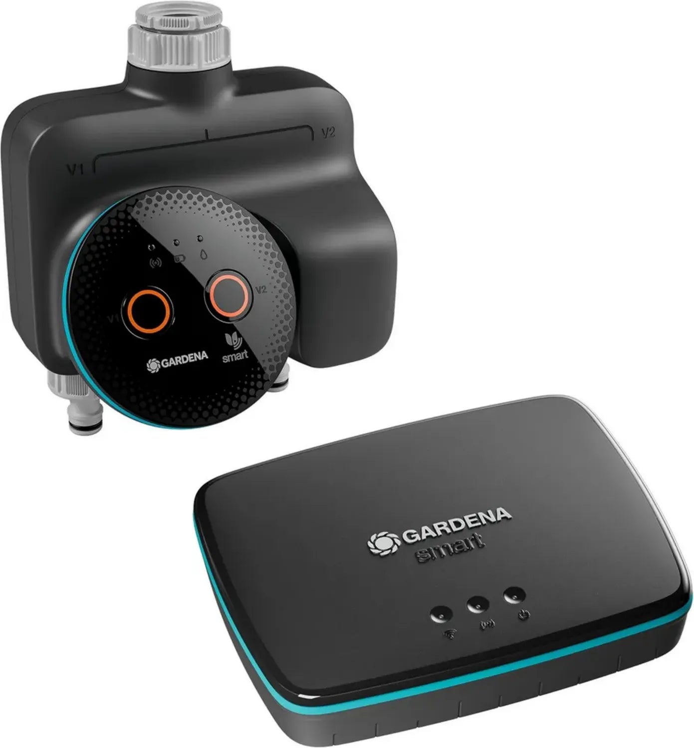 Contrôleur d'eau intelligent Gardena pour deux zones de jardin